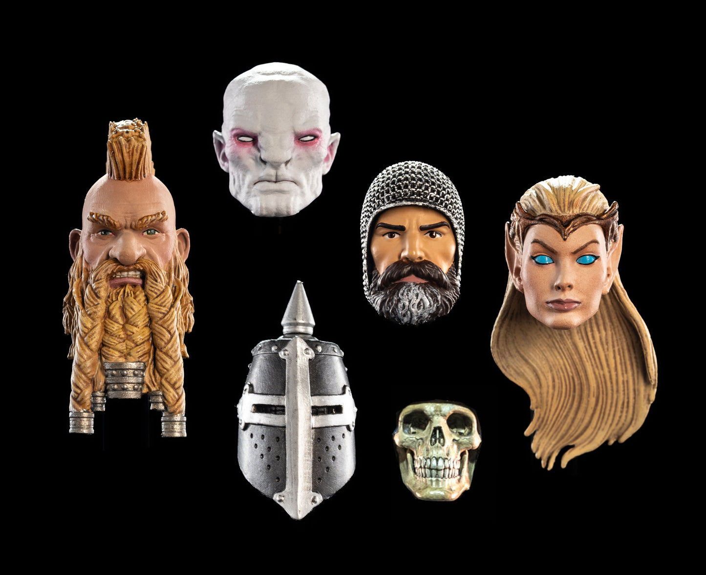 Mythic Legions - RPG - The Roleplaying Game - Four Horsemen Studios - Heads Pack