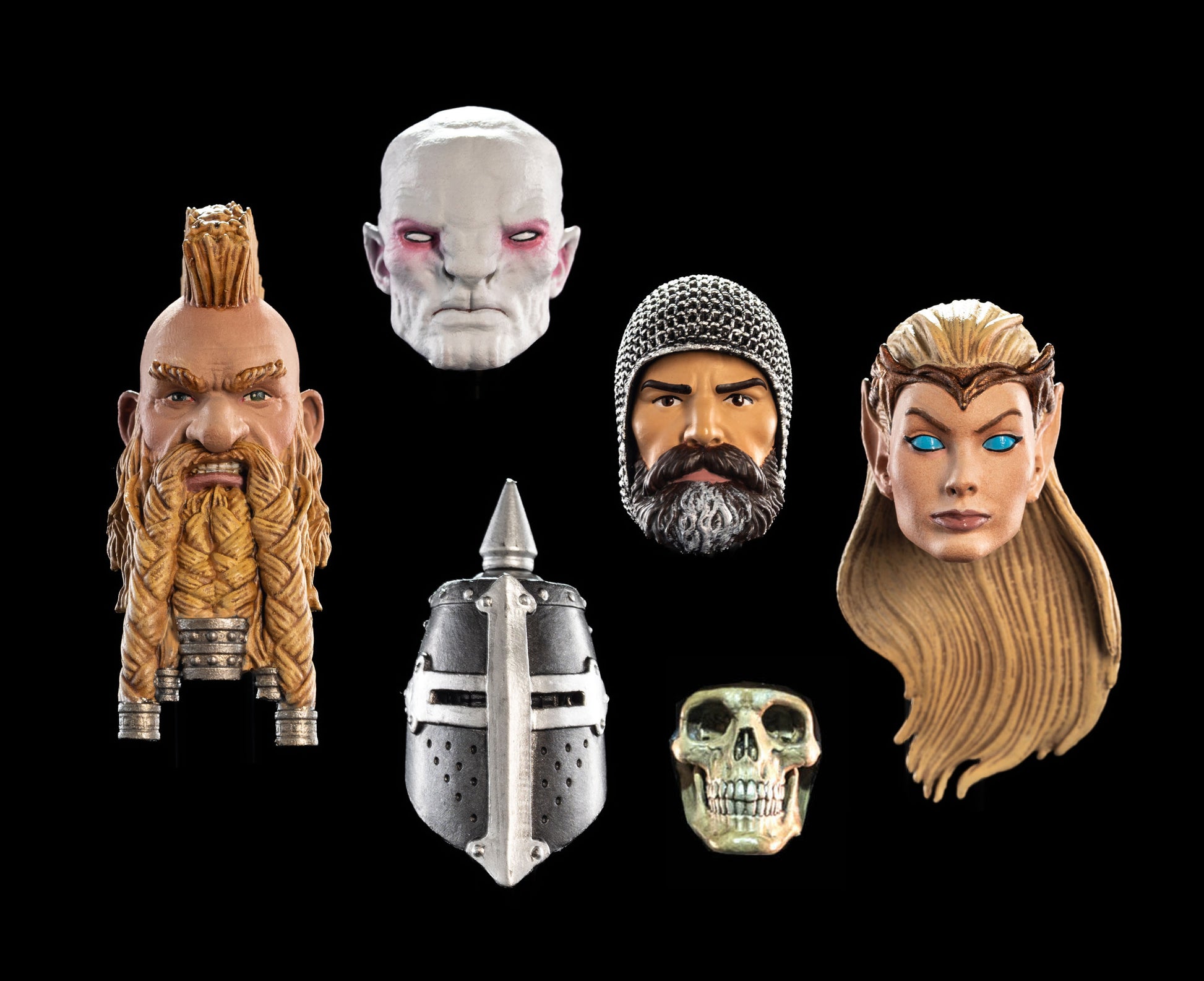 Mythic Legions - RPG - The Roleplaying Game - Four Horsemen Studios - Heads Pack