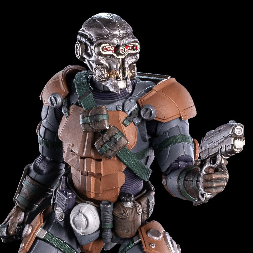 Cosmic Legions Mortal Thorn Book One, Kyojii Rune, Actionfigur, Four Horsemen Studios, Figurenlager, Legions World