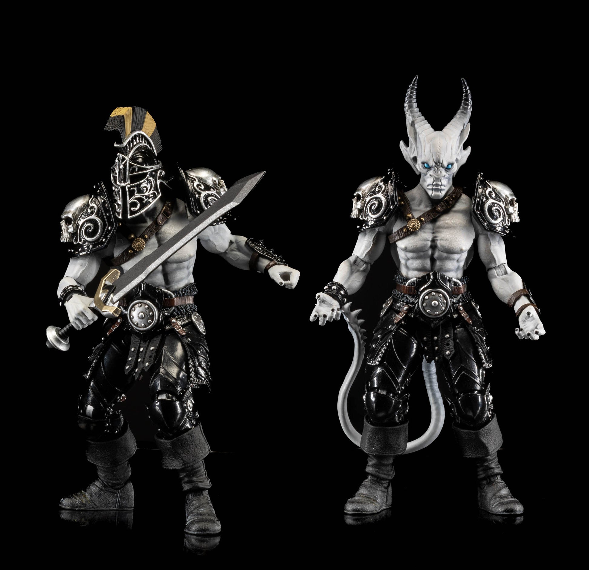 Mythic Legions - Armory Gladiators - Pale Demon, Actionfigur, Four Horsemen Studios, Figurenlager, Legions World