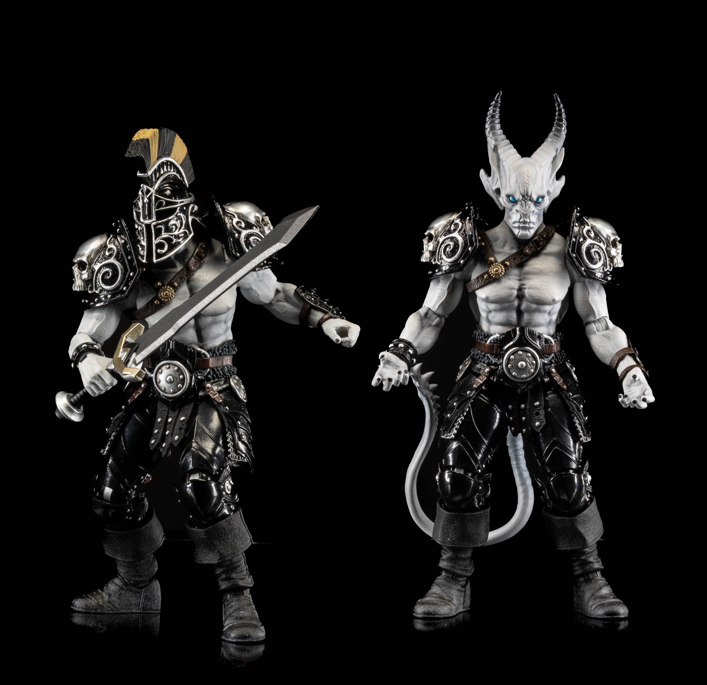 Mythic Legions - Armory Gladiators - Pale Demon, Actionfigur, Four Horsemen Studios, Figurenlager, Legions World