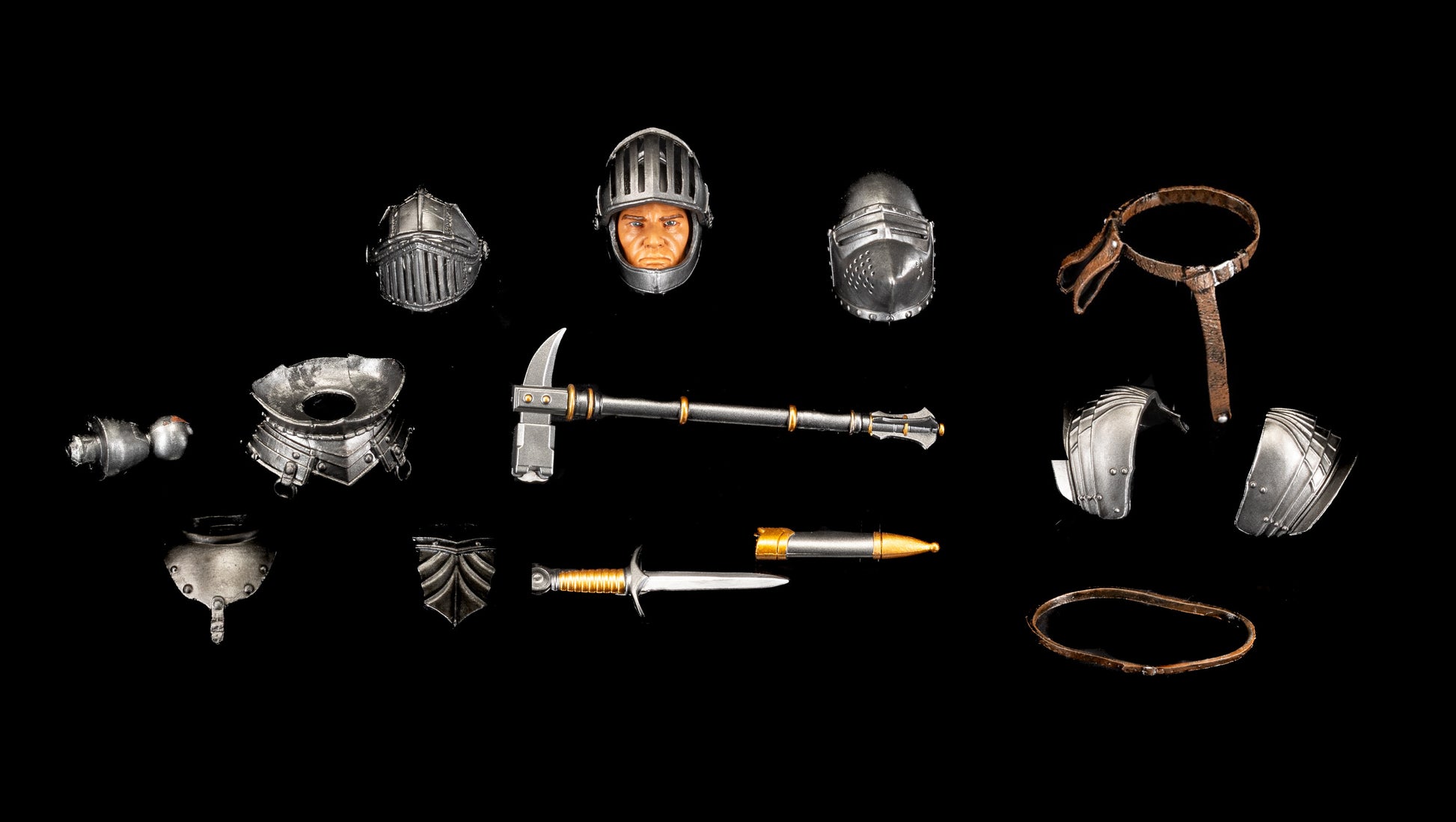 Mythic Legions - Reinforcements 3, Valiant Knight Add-On Set,  Actionfigur Zubehör, Four Horsemen Studios, Legions World - Figurenlager