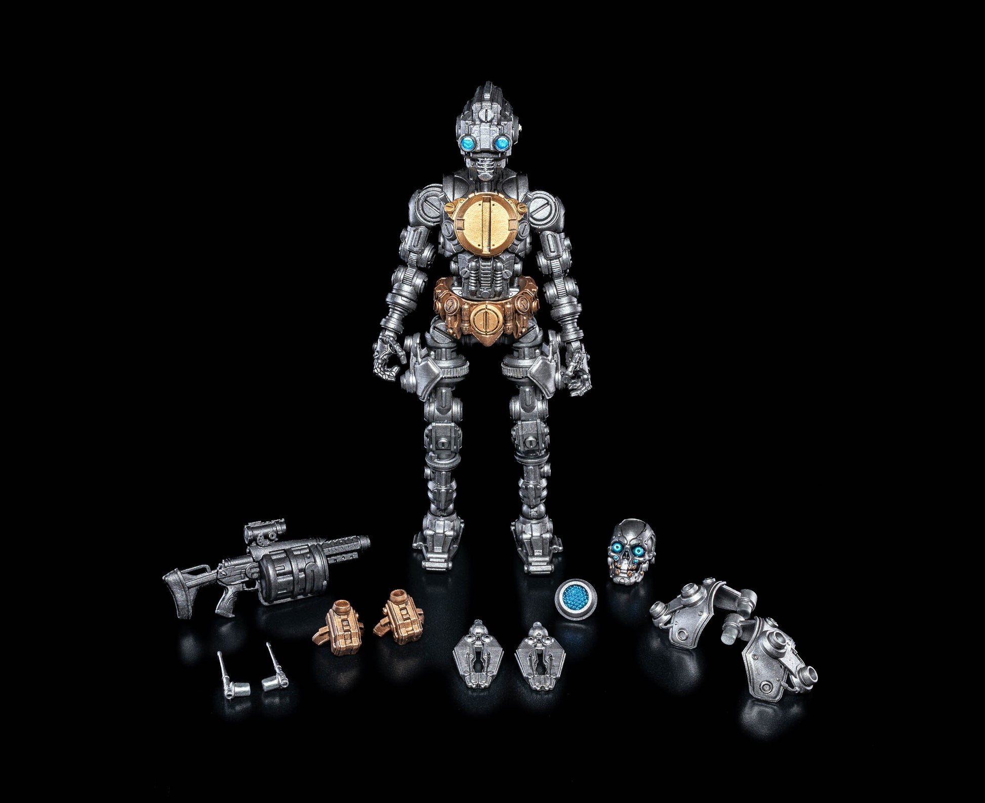 Cosmic Legions Mortal Thorn Book One, ACU-3 Legion Builder, Actionfigur, Four Horsemen Studios, Figurenlager, Legions World