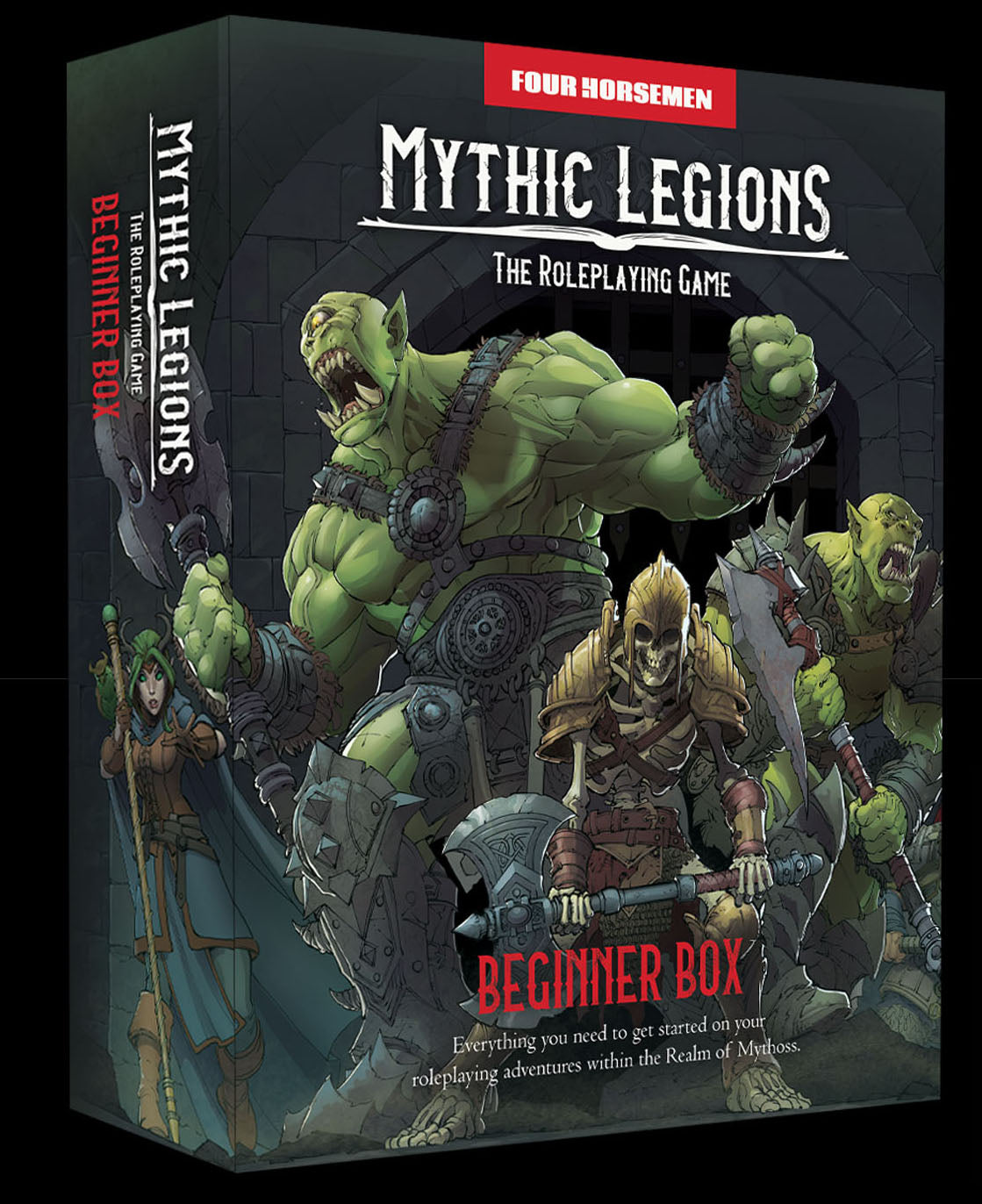 Mythic Legions - RPG - The Roleplaying Game - Four Horsemen Studios - Beginner Box