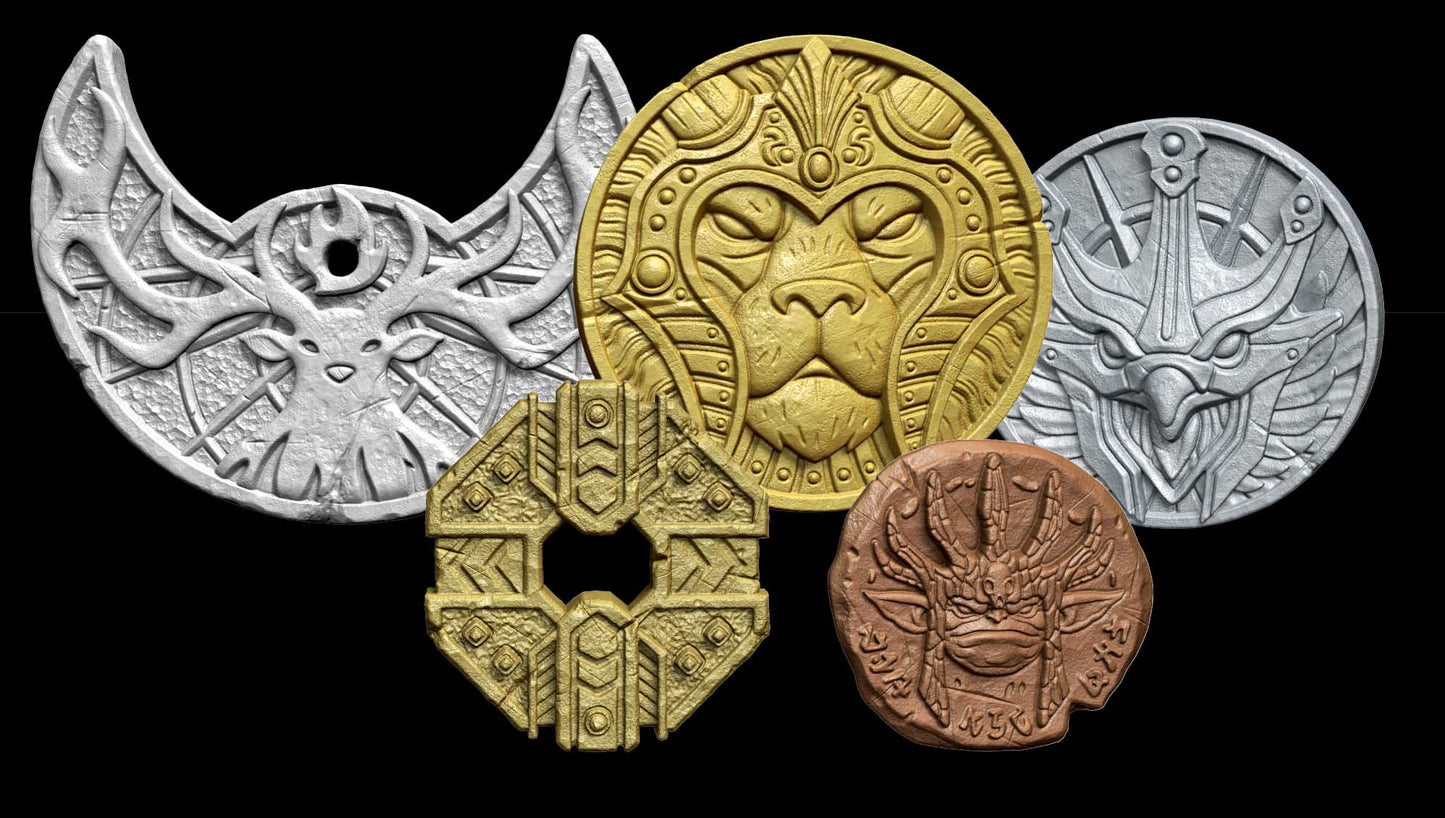 Mythic Legions - RPG - The Roleplaying Game - Four Horsemen Studios - Coins of the Realm