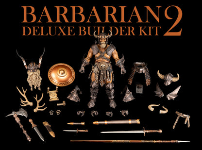 Mythic Legions - Reinforcements 3, Deluxe Barbarian Builder Kit 2,  Actionfigur, Four Horsemen Studios, Legions World - Figurenlager