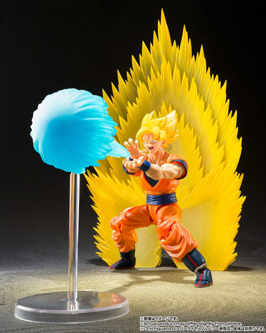 Dragon Ball Z S.H. Figuarts Zubehör-Set Super Saiyan Son Goku's Teleport Kamehameha