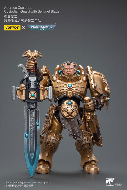 Warhammer JoyToy 6973130377837 Adeptus Custodes Custodian Guard with Sentinel Blade Actionfigur