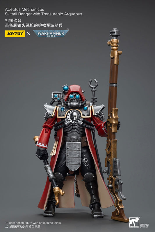 Warhammer JoyToy 6973130377851 Adeptus Mechanicus Skitarii Ranger with Transuranic Arquebus Actionfigur