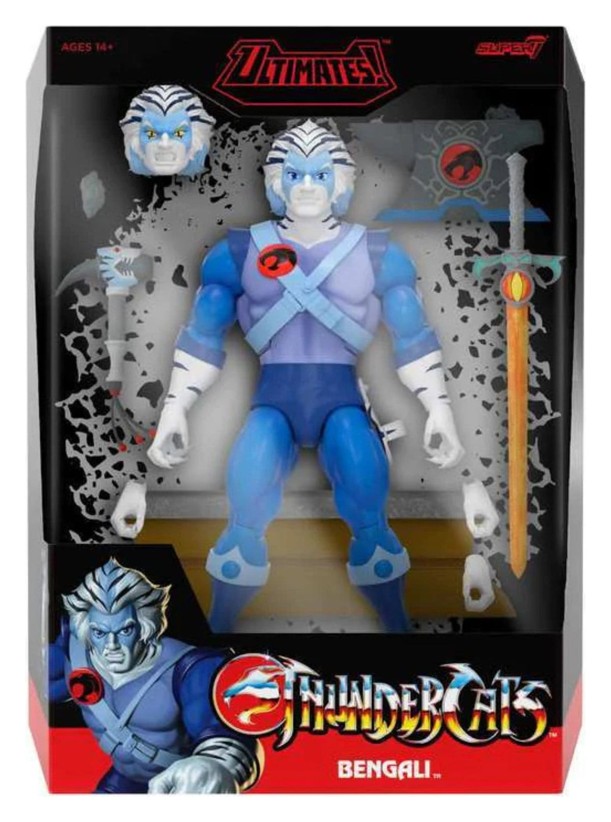 Actionfigur Thundercats Ultimate Bengali 24cm EAN: 840418822494 Figurenlager.de
