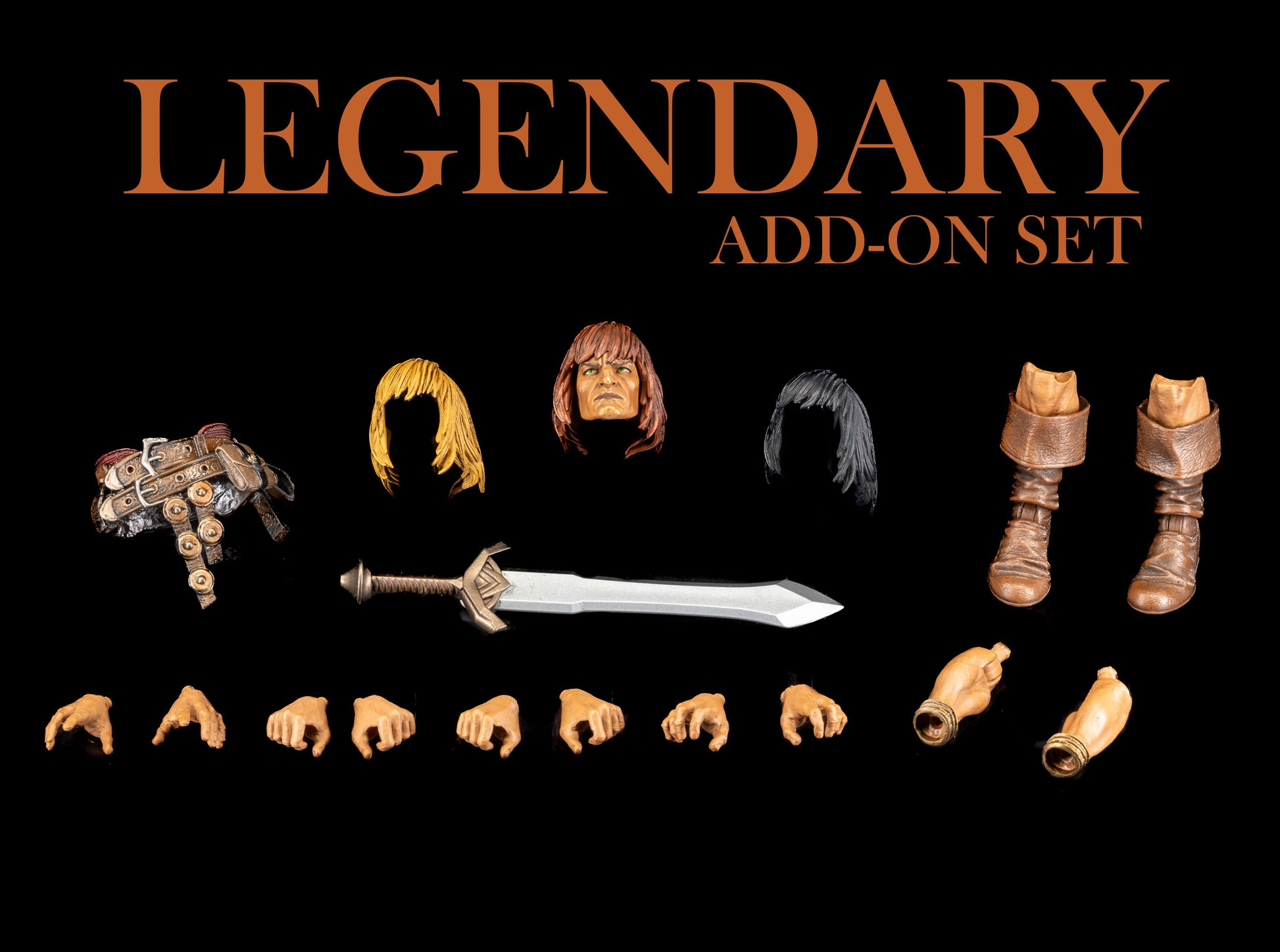 Mythic Legions - Reinforcements 3, Legendary Add-On Set,  Actionfigur Zubehör, Four Horsemen Studios, Legions World - Figurenlager