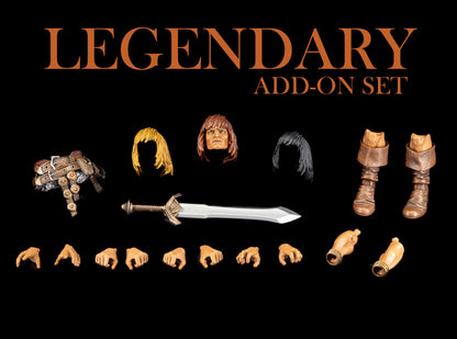 Mythic Legions - Reinforcements 3, Legendary Add-On Set,  Actionfigur Zubehör, Four Horsemen Studios, Legions World - Figurenlager