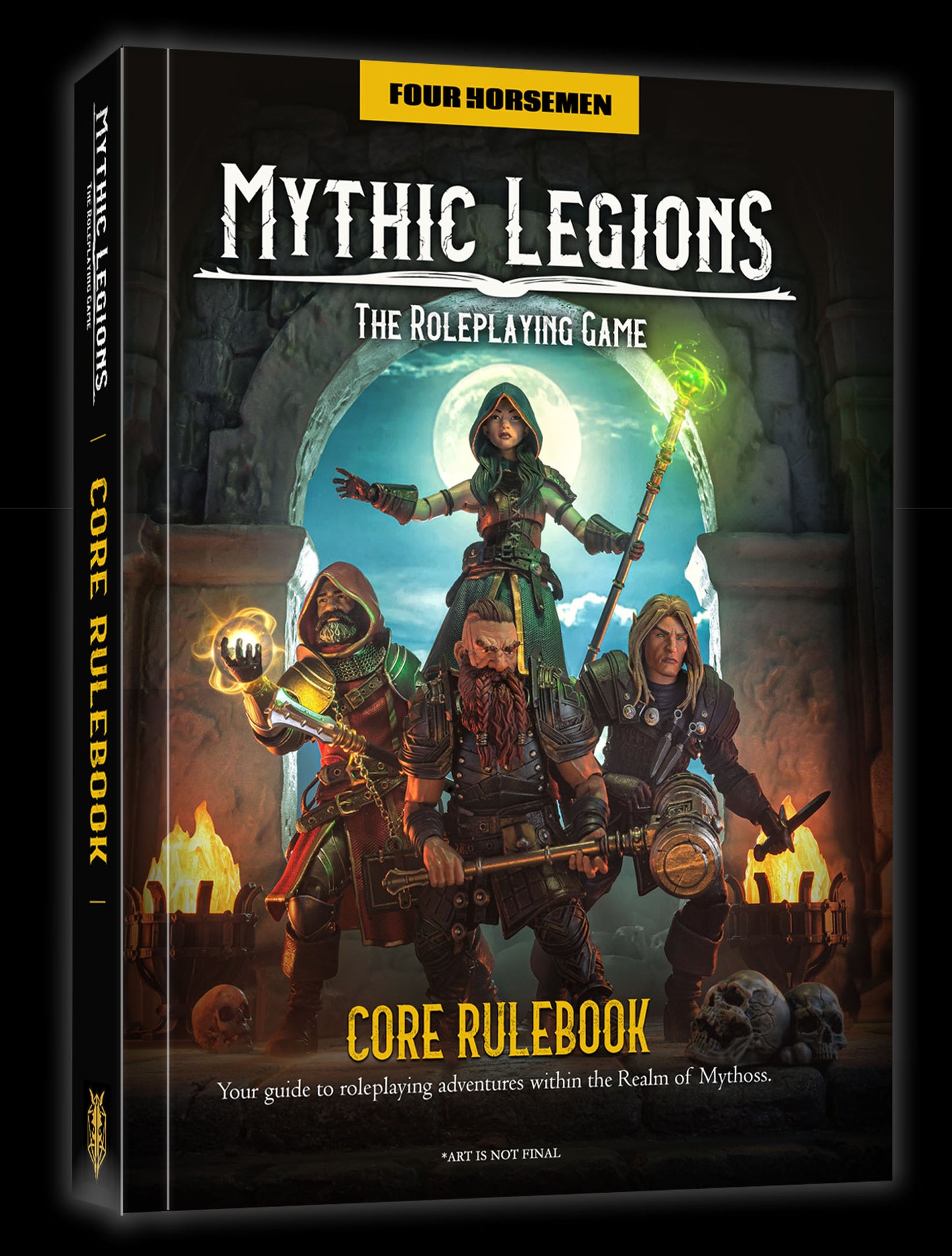 Mythic Legions - RPG - The Roleplaying Game - Four Horsemen Studios - Core Rulebook - Regelbuch