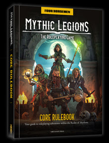 Mythic Legions - RPG - The Roleplaying Game - Four Horsemen Studios - Core Rulebook - Regelbuch