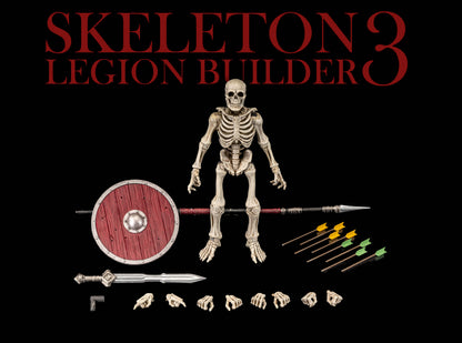 Mythic Legions - Reinforcements 3, Skeleton Legion Builder 3,  Actionfigur, Four Horsemen Studios, Legions World - Figurenlager