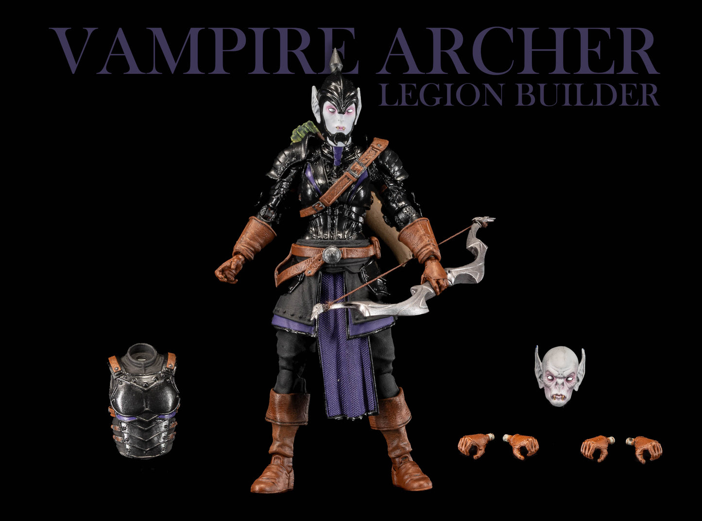 Mythic Legions - Reinforcements 3, Vampire Archer Legion Builder,  Actionfigur, Four Horsemen Studios, Legions World - Figurenlager