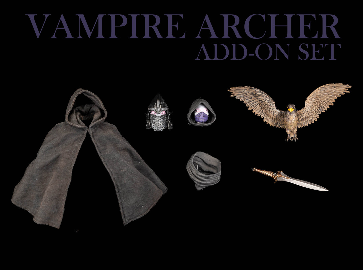 Mythic Legions - Reinforcements 3, Vampire Archer Add-On Set,  Actionfigur Zubehör, Four Horsemen Studios, Legions World - Figurenlager