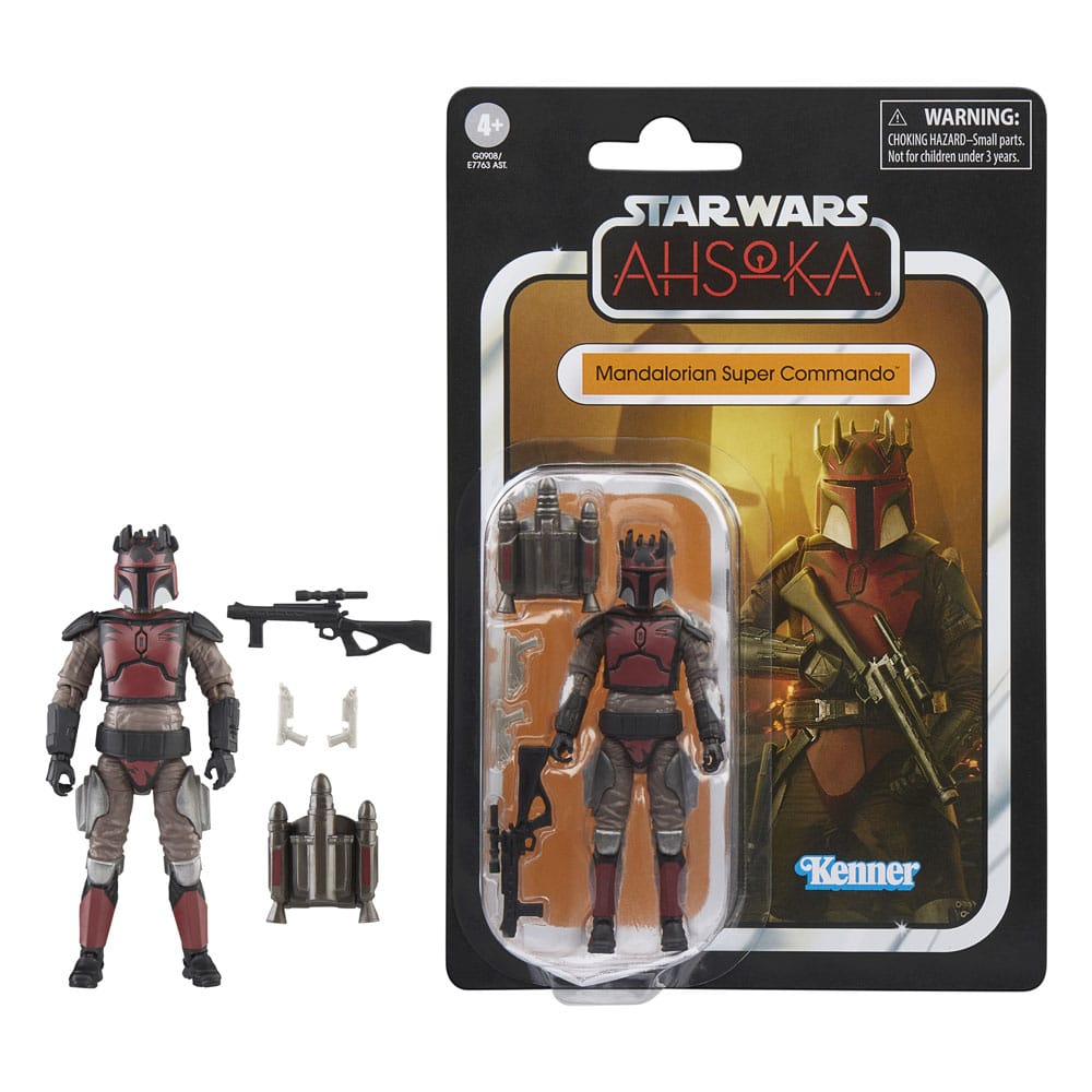 5010996324870 Hasbro Star Wars Vintage Collection The Mandalorian Moff Gideon Dark Trooper Armor 10cm Actionfigur Figurenlager