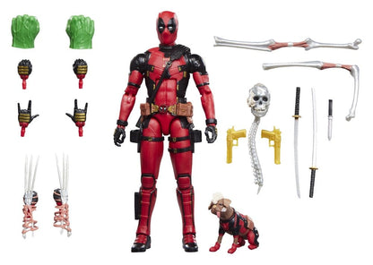 Deadpool & Wolverine Marvel Legends Actionfigur Dogpool & Deadpool 15 cm, Hasbro, EAN: 5010996357526