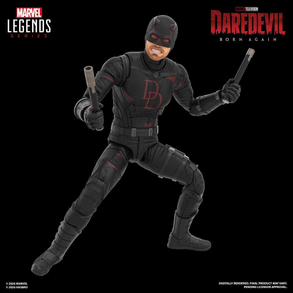 Hasbro Marvel Legends, Daredevil & Jessica Jones, Actionfigur, EAN 5010996449368, Figurenlager