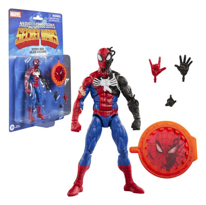 Secret Wars Marvel Legends Actionfigur Spider-Man (Alien Costume) 15 cm, Hasbro, EAN: 5010996355744