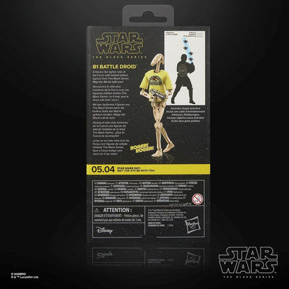 Star Wars Black Series Actionfigur B1 Battle Droid May the 4th Be With You 15 cm, Hasbro, EAN: 5010996365965