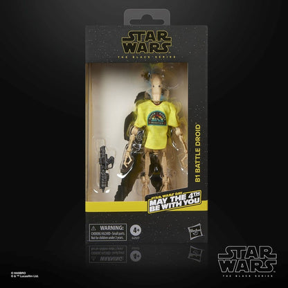 Star Wars Black Series Actionfigur B1 Battle Droid May the 4th Be With You 15 cm, Hasbro, EAN: 5010996365965