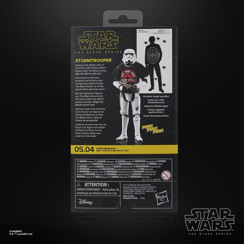 Star Wars Black Series Actionfigur Stormtrooper May the 4th Be With You 15 cm, Hasbro, EAN: 5010996366870