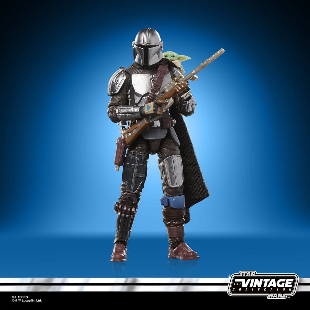 Hasbro Star Wars Vintage Collection Mandalorian & Grogu, Actionfigur, EAN: 5010996361004