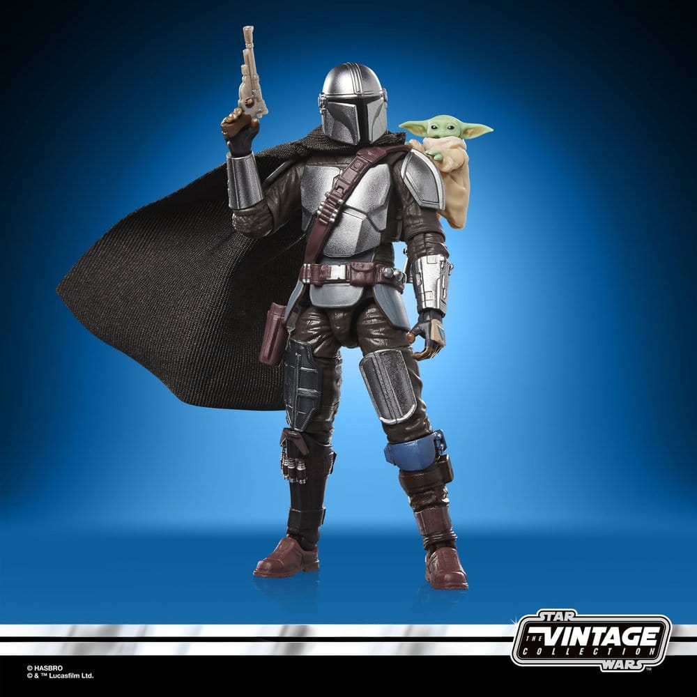 Hasbro Star Wars Vintage Collection Mandalorian & Grogu, Actionfigur, EAN: 5010996361004