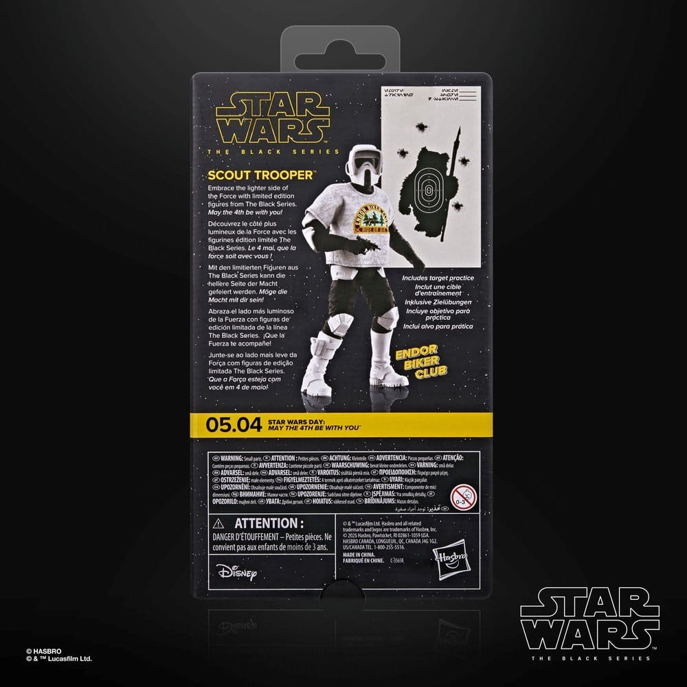 Star Wars Black Series Actionfigur Scout Trooper May the 4th Be With You 15 cm, Hasbro, EAN: 5010996366818