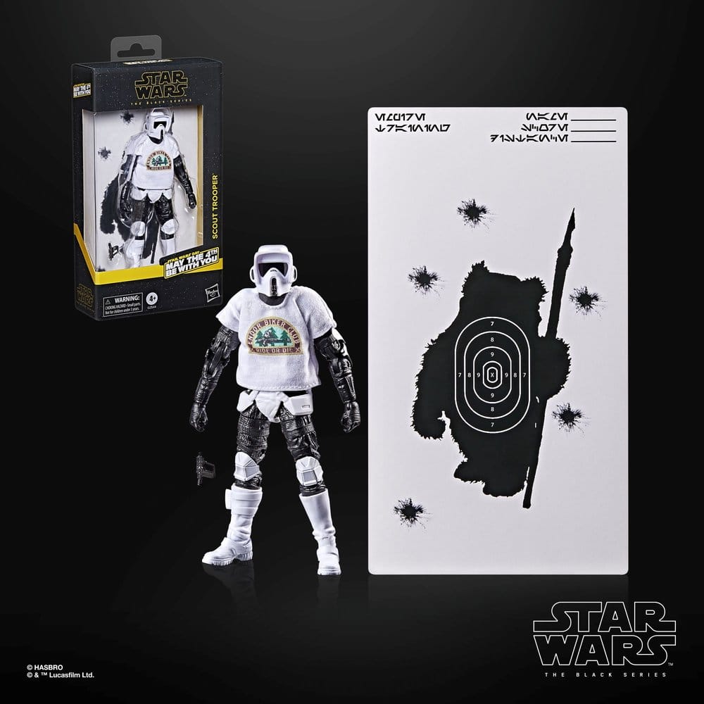 Star Wars Black Series Actionfigur Scout Trooper May the 4th Be With You 15 cm, Hasbro, EAN: 5010996366818