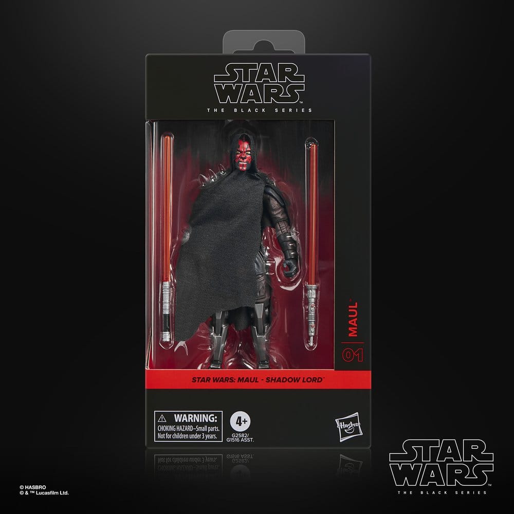 Hasbro,Star Wars, The Black Series, Actionfigur, 15cm,  Maul: Shadow Lord - Maul, EAN: 5010996377975