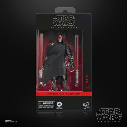 Hasbro,Star Wars, The Black Series, Actionfigur, 15cm,  Maul: Shadow Lord - Maul, EAN: 5010996377975