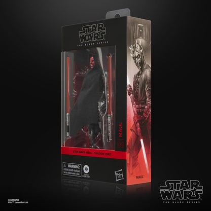 Hasbro,Star Wars, The Black Series, Actionfigur, 15cm,  Maul: Shadow Lord - Maul, EAN: 5010996377975