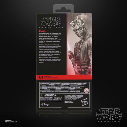 Hasbro,Star Wars, The Black Series, Actionfigur, 15cm,  Maul: Shadow Lord - Maul, EAN: 5010996377975