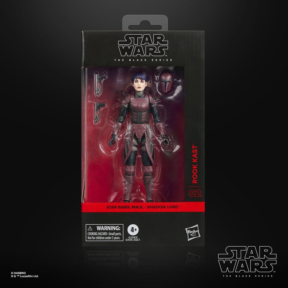 Hasbro, Star Wars, The Black Series, Actionfigur, 15cm,  Maul: The Shadow Lord - Rook Kast, EAN: 5010996377982