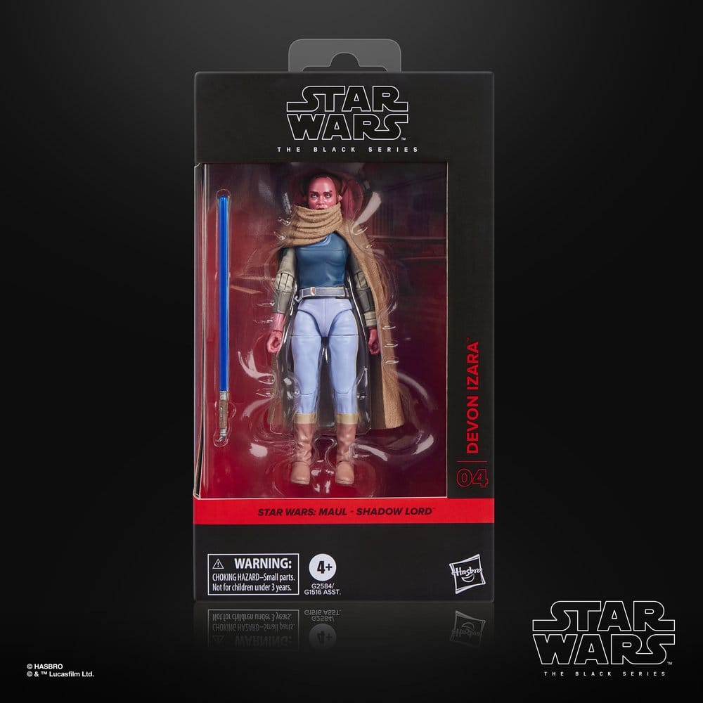 Hasbro,Star Wars, The Black Series, Actionfigur, 15cm,  Maul: The Shadow Lord - Devon Izara, EAN: 5010996377999