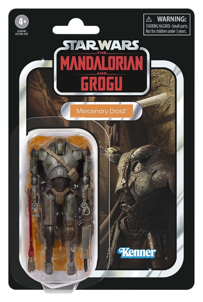 Hasbro Star Wars The Vintage Collection, Star Wars - The Mandalorian and Grogu, Mercenary Droid, Actionfigur, EAN 5010996406033, Figurenlager