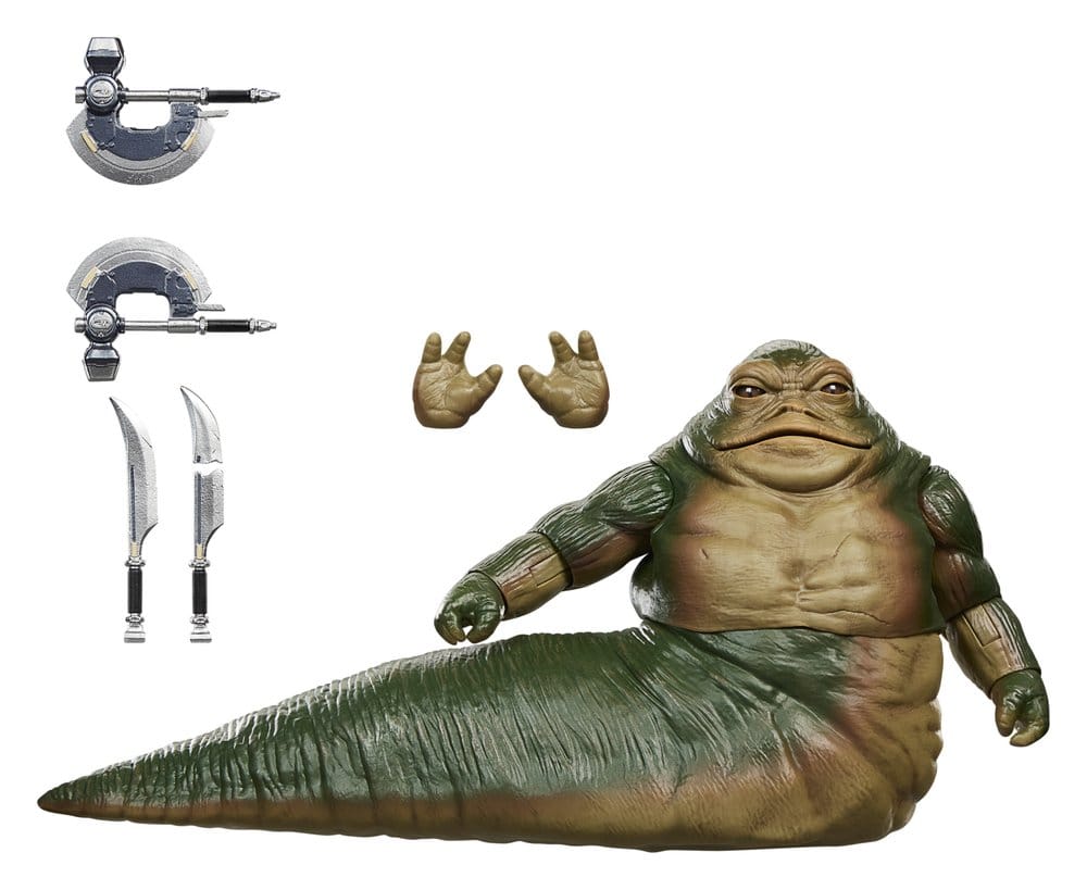 Hasbro Star Wars Black Series, Star Wars - The Mandalorian and Grogu, Rotta the Hutt, Actionfigur, EAN 5010996409041, Figurenlager