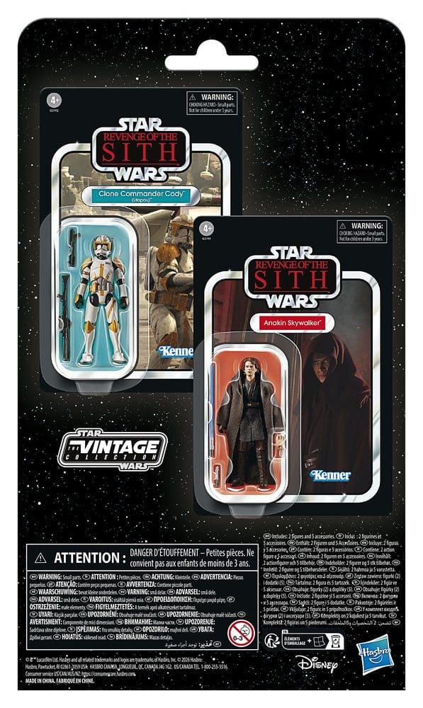Hasbro Star Wars The Vintage Collection, Star Wars - Episode III, Anakin Skywalker & Commander Cody, Actionfigur, EAN 5010996417503, Figurenlager