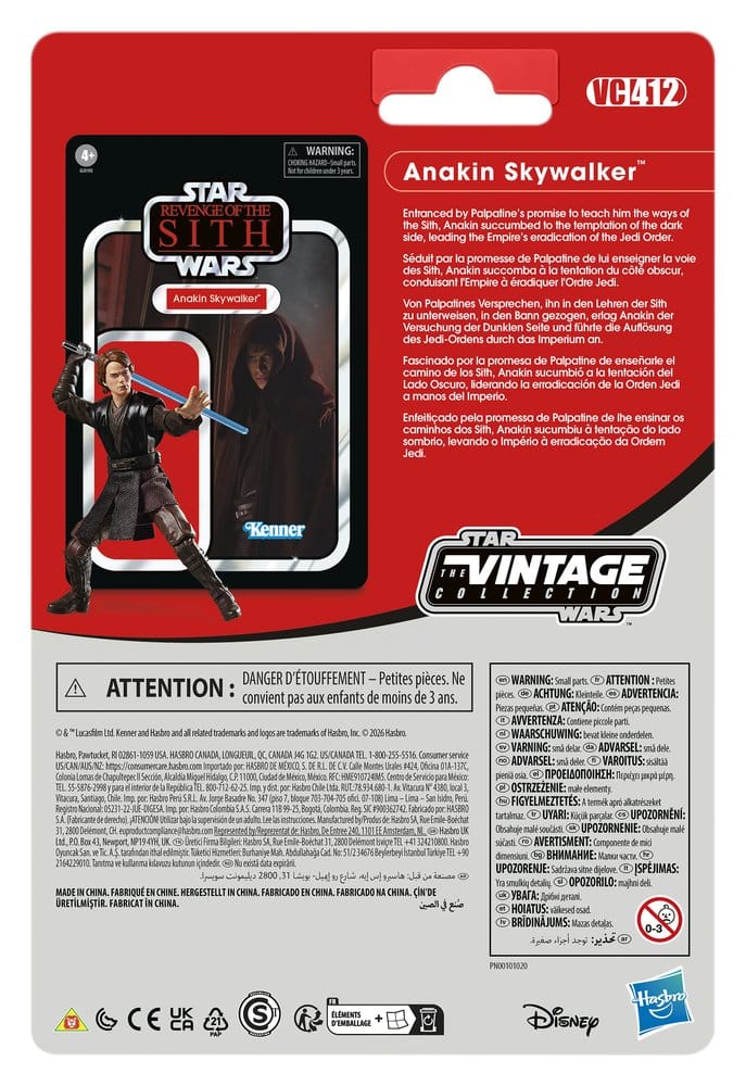 Hasbro Star Wars The Vintage Collection, Star Wars - Episode III, Anakin Skywalker & Commander Cody, Actionfigur, EAN 5010996417503, Figurenlager