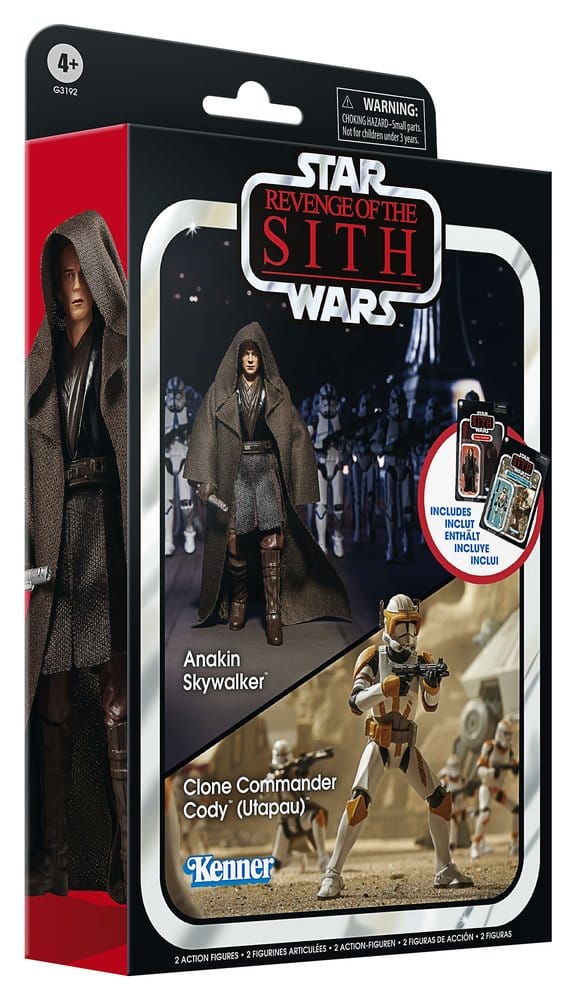 Hasbro Star Wars The Vintage Collection, Star Wars - Episode III, Anakin Skywalker & Commander Cody, Actionfigur, EAN 5010996417503, Figurenlager