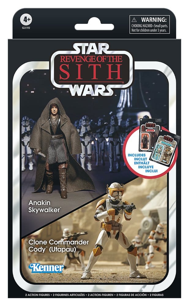 Hasbro Star Wars The Vintage Collection, Star Wars - Episode III, Anakin Skywalker & Commander Cody, Actionfigur, EAN 5010996417503, Figurenlager