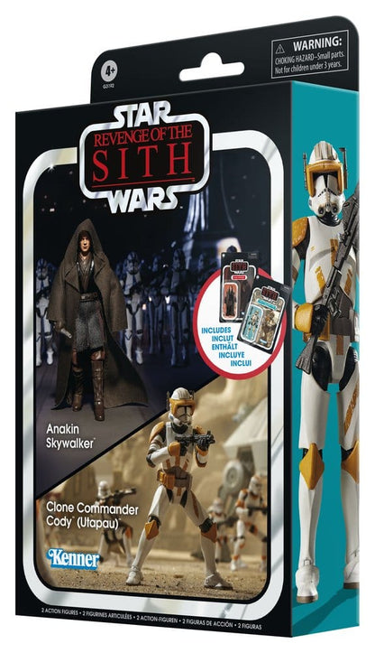 Hasbro Star Wars The Vintage Collection, Star Wars - Episode III, Anakin Skywalker & Commander Cody, Actionfigur, EAN 5010996417503, Figurenlager