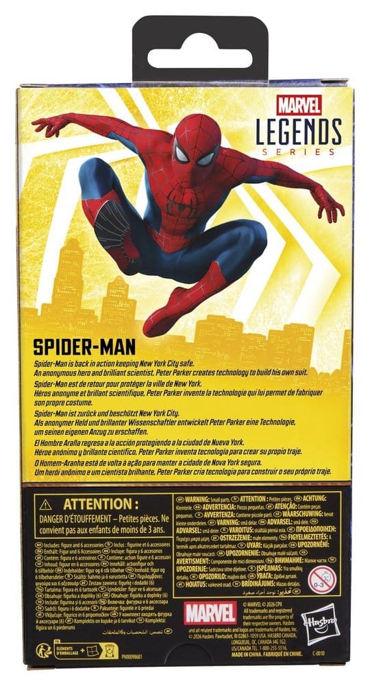 Spider-Man: Brand New Day Marvel Legends Actionfigur Spider-Man 15 cm, Hasbro, EAN: 5010996404893