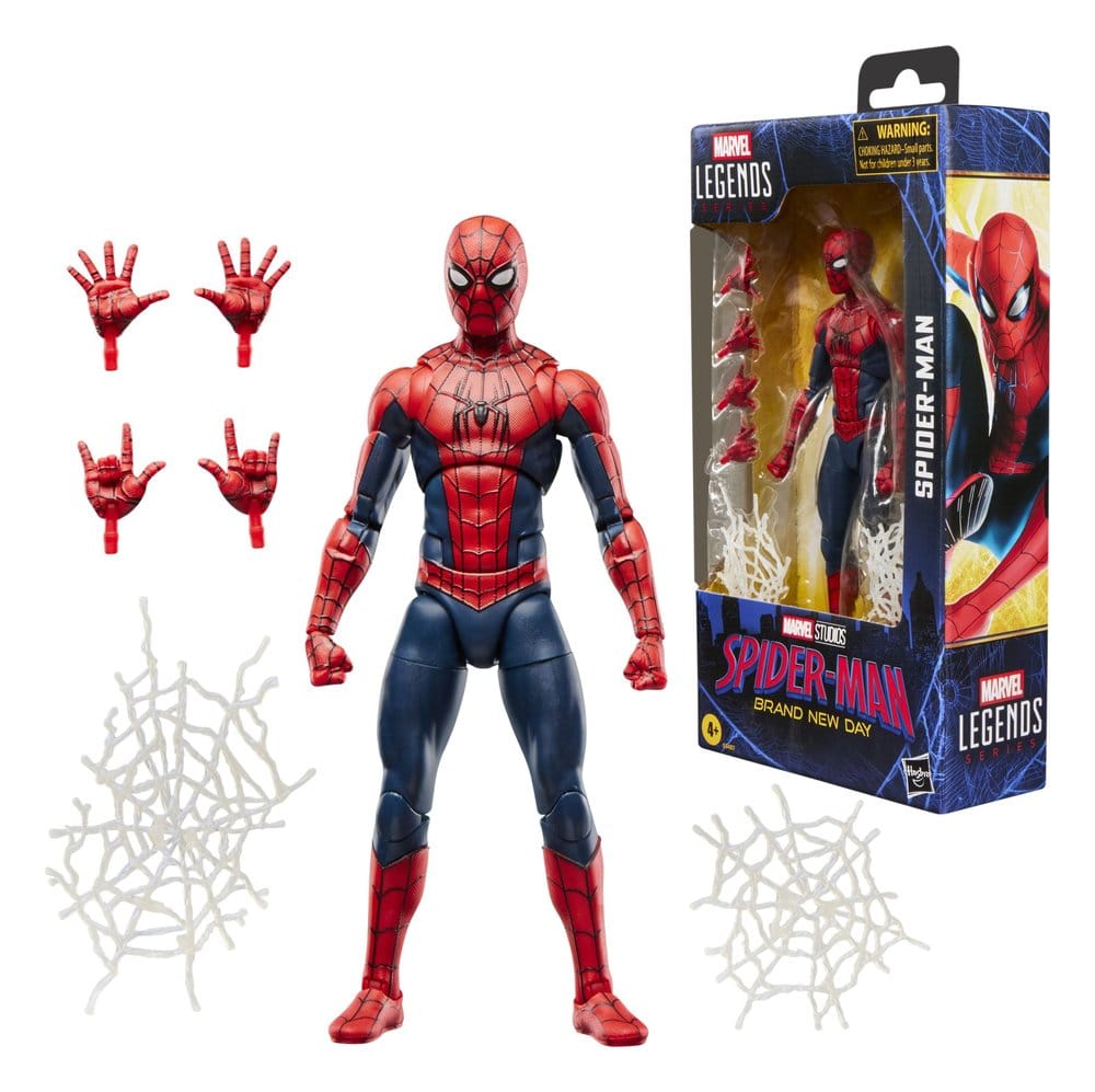 Spider-Man: Brand New Day Marvel Legends Actionfigur Spider-Man 15 cm, Hasbro, EAN: 5010996404893
