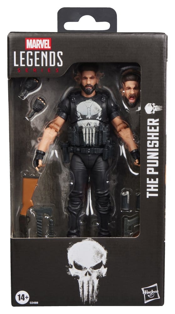 The Punisher Marvel Legends Actionfigur The Punisher 15 cm, Hasbro, EAN: 5010996404916
