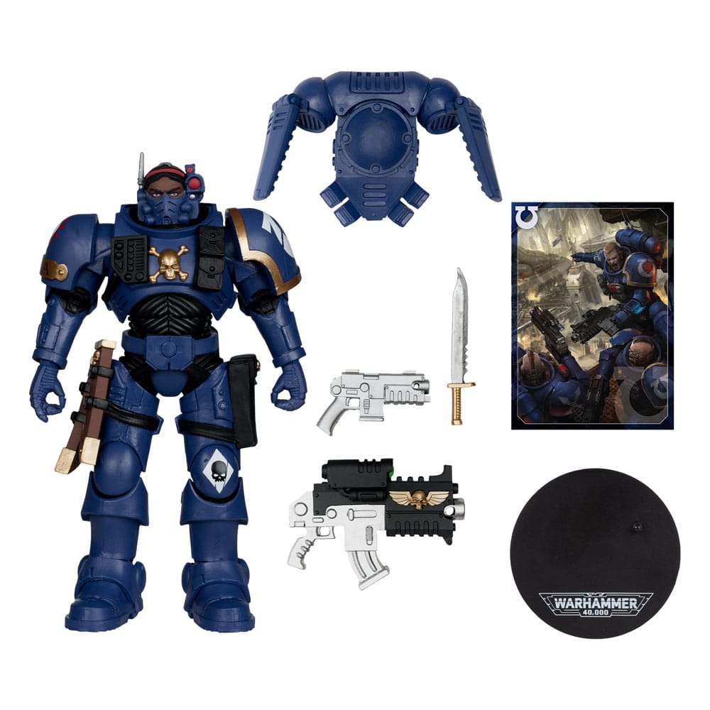 Warhammer Lieutenant in Phobos Armor (Ultramarines)