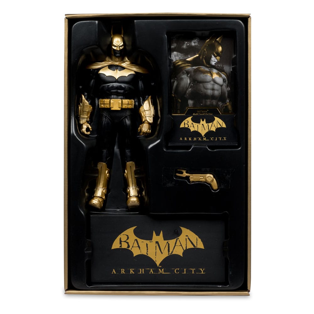 DC Multiverse Actionfigur Batman (Arkham City) Knightmare Edition (Gold Label) 19 cm, McFarlane, EAN: 787926172393